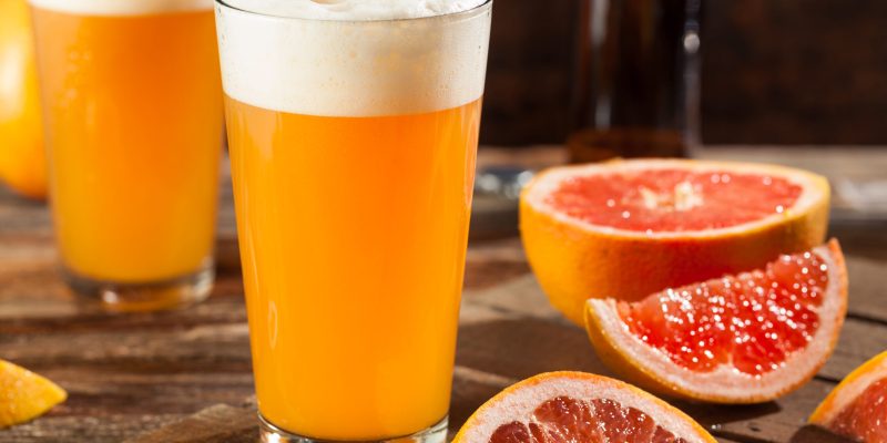 Sour Grapefruit Craft Beer Ready to Drink